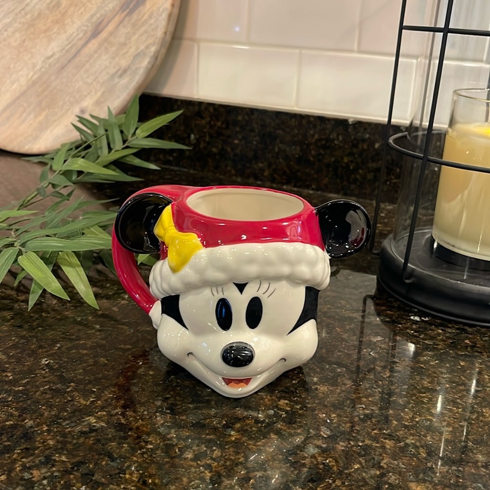 Minnie Mouse Holiday Mug Williams Sonoma 2023 Large-28oz